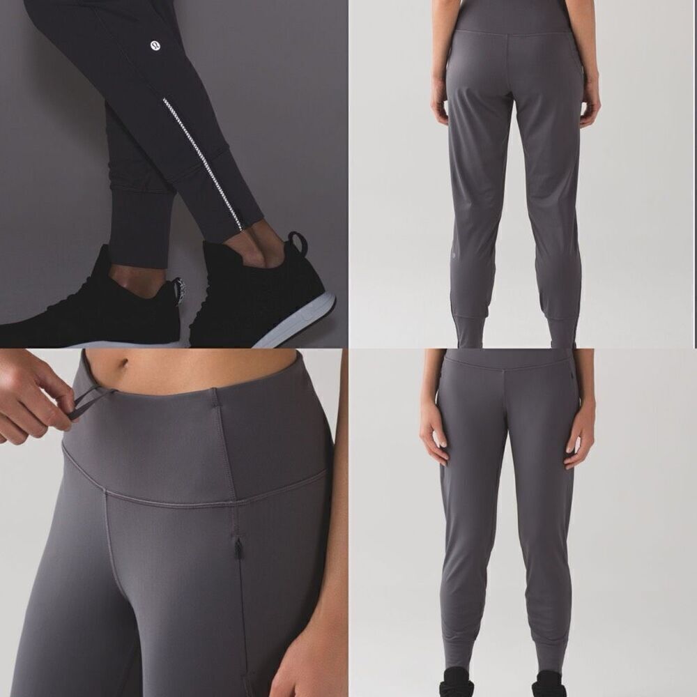 Lululemon Fresh Tracks Pant Dark Carbon size 4